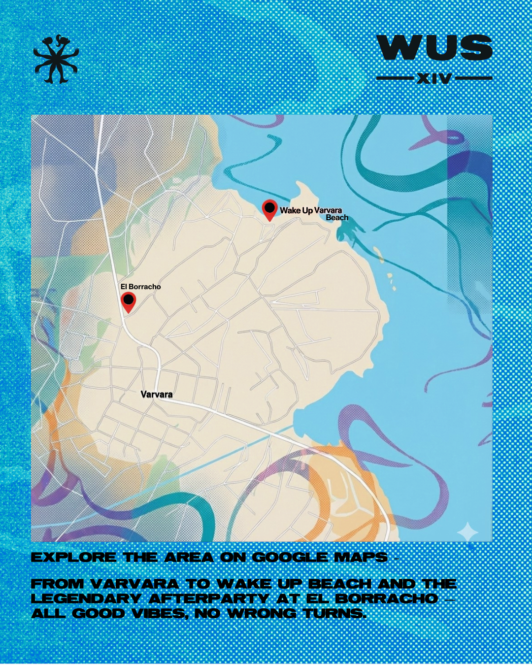 Wake Up Stranjah 2026 Location Map - Left